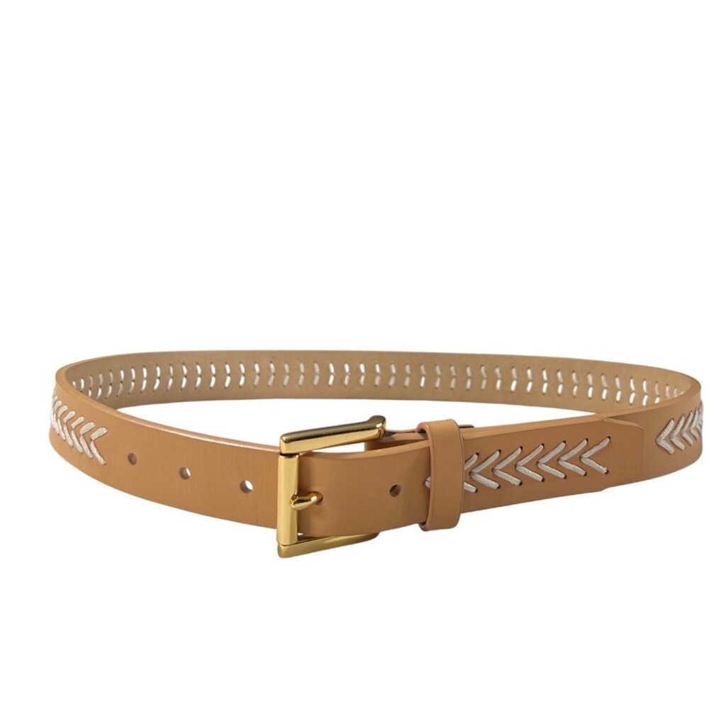 Vince Camuto Womens Leather Belt Size S